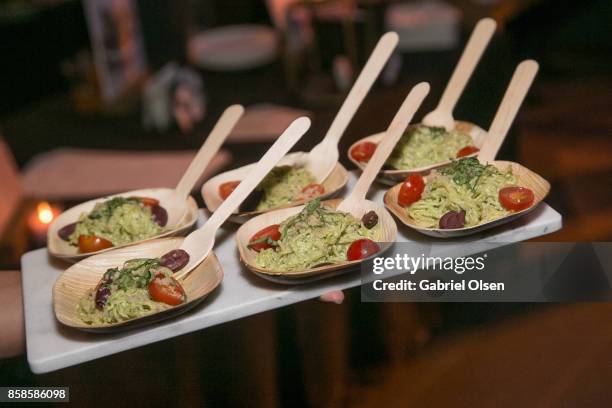 General view of atmosphere at Russell Simmons' 60th Birthday Party at his Tantris Yoga Center on October 6, 2017 in West Hollywood, California.