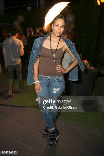 Daphne Wayans attends Russell Simmons' 60th Birthday Party at his Tantris Yoga Center on October 6, 2017 in West Hollywood, California.