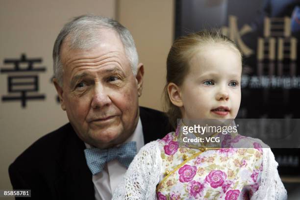 American investor and financial commentator Jim Rogers signs copies of his new book "The Crystal Ball - Jim Rogers and His Investment Prediction" on...