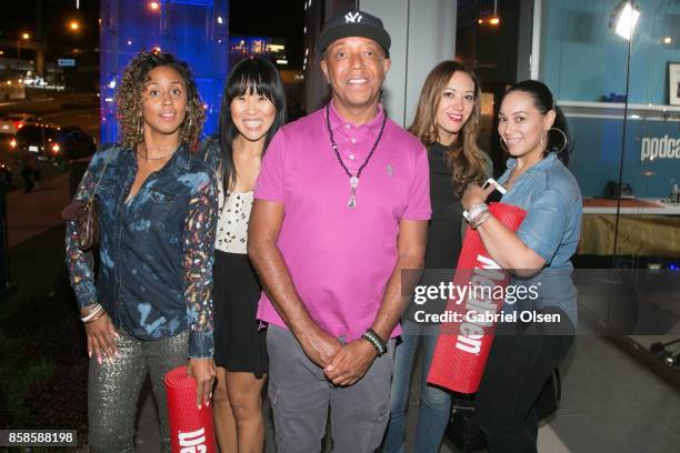 Russell Simmons attends his 60th Birthday Party at his Tantris Yoga Center on October 6, 2017 in West Hollywood, California.