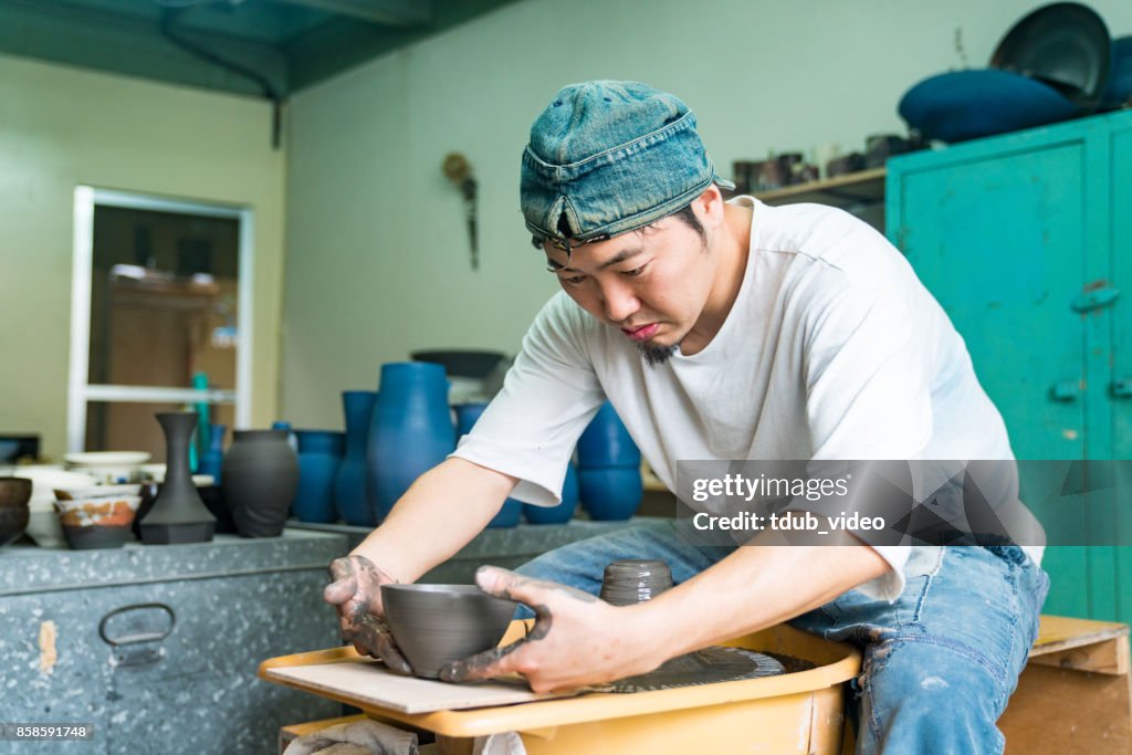 在沖繩的陶器