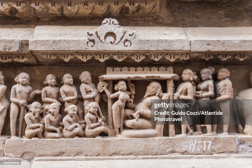 Lakshmana temple, detail