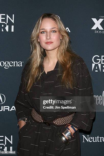 Actress Leelee Sobieski attends the premiere of "Finding Bliss" during the 14th Annual Gen Art Film Festival Presented by Acura at the Visual Arts...