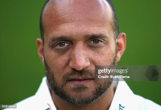 Mark Butcher, captain of Surrey, poses during the Surrey County Cricket Club Press Day at The Brit Oval on April 8, 2009 in London, England.