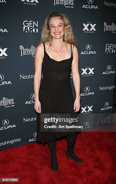 Director Julie Davis attends the premiere of "Finding Bliss" during the 14th Annual Gen Art Film Festival Presented by Acura at the Visual Arts...