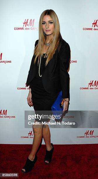 Olivia Palermo attends the Comme des Garcons for H&M collection preview at Espace on October 23, 2008 in New York City.
