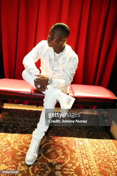 Genasis attends the 2017 BET Hip Hop Awards on October 6, 2017 in Miami Beach, Florida.