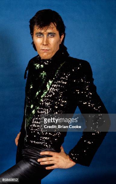 Bryan Ferry of Roxy Music from studio photo shoot in West London on September 18 1972