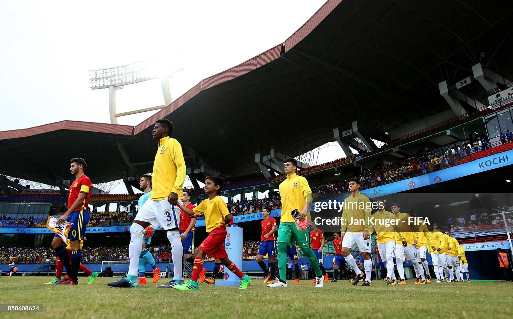 Brazil v Spain - FIFA U-17 World Cup India 2017