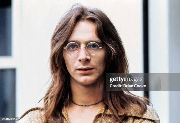 Rik Kenton of Roxy Music at the Royal College Of Art in London on July 5 1972