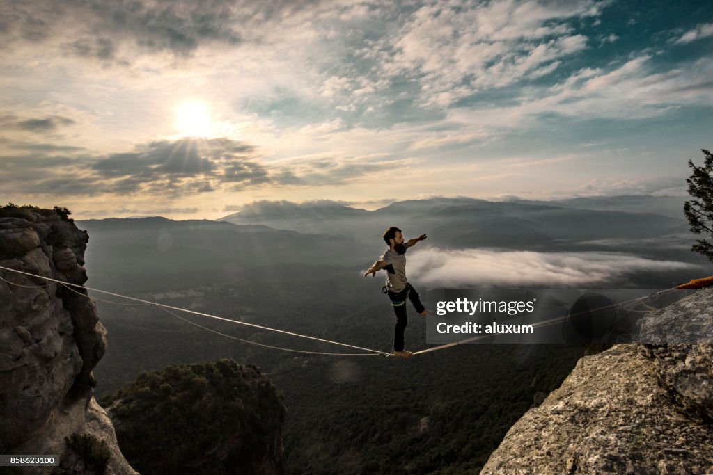 Highlining 在日出山