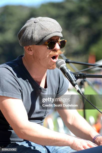 Singer Foy Vance performs onstage during the Hardly Strictly Bluegrass Festival at Golden Gate Park on October 6, 2017 in San Francisco, California.