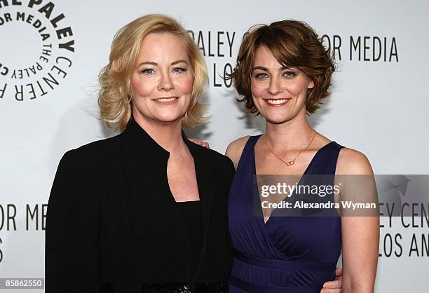 Actress Cybill Shepherd and daughter actress Clementine Ford arrive at the Paley Center for Media 2008 Gala honoring Showtime Networks Inc. And Carl...