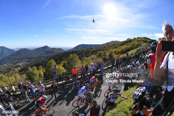 111th Il Lombardia 2017 Landscape / Peloton / Fans / Public / Mountains / Colma Di Sormano / Bergamo - Como / IL /