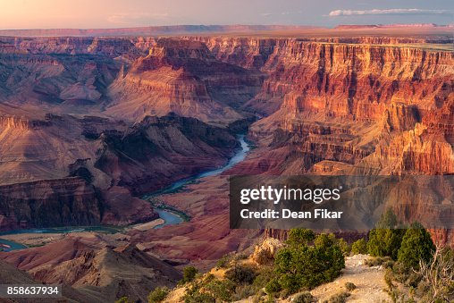 Sunset at Desert View Point Sunset at Desert View Point