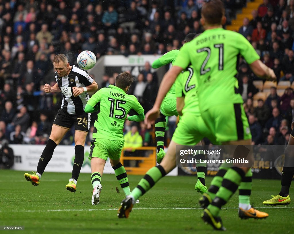 Notts County v Forest Green Rovers - Sky Bet League Two