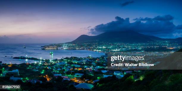st. kitts and nevis, st. kitts, exterior - san cristobal fotografías e imágenes de stock