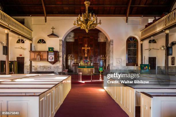 u.s. virgin islands, st. thomas, interior - us virgin islands imagens e fotografias de stock