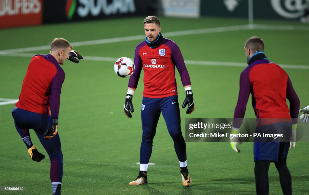 England Training Session and Press Conference