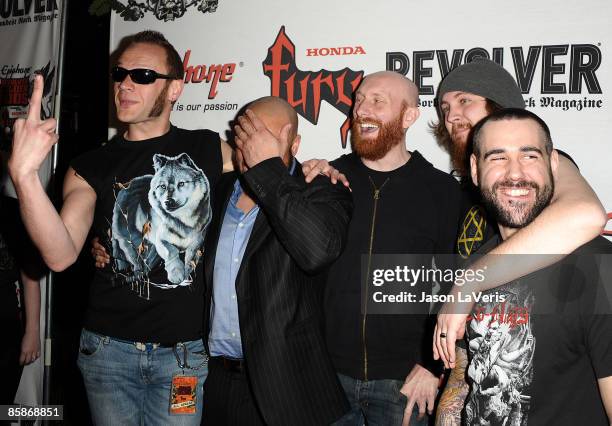 Killswitch Rapper California 126 1st Annual Epiphone Revolver Golden Gods Awards Stock Photos, High ...