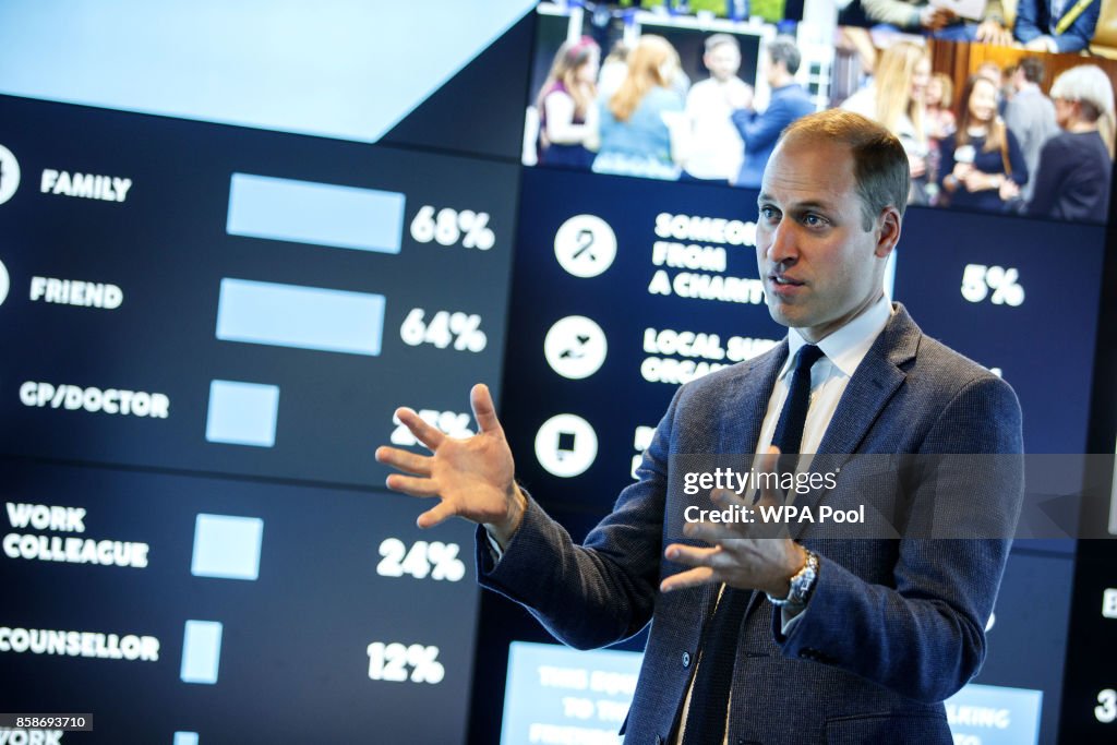The Duke Of Cambridge Visits The Data Observatory