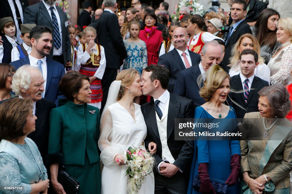 Wedding Of Prince Philip Of Serbia And Danica Marinkovic In Belgrade