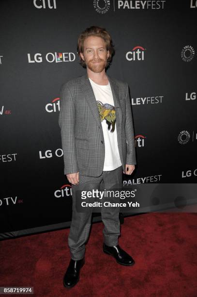 Seth Green attends the "Family Guy" screening during PaleyFest NY 2017 at The Paley Center for Media on October 7, 2017 in New York City.