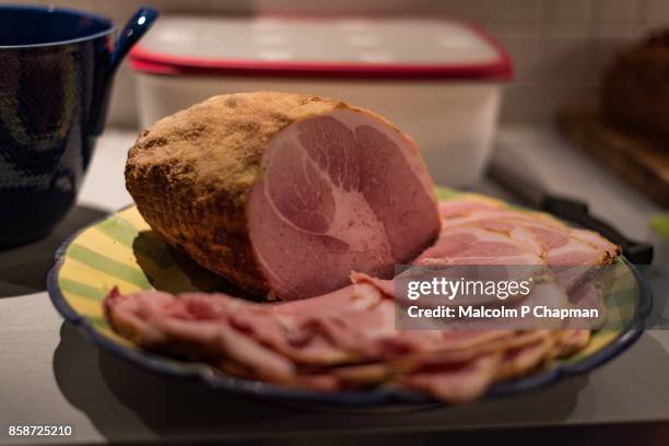 christmas in sweden - swedish christmas ham, julskinka - swedish culture stock pictures, royalty-free photos & images