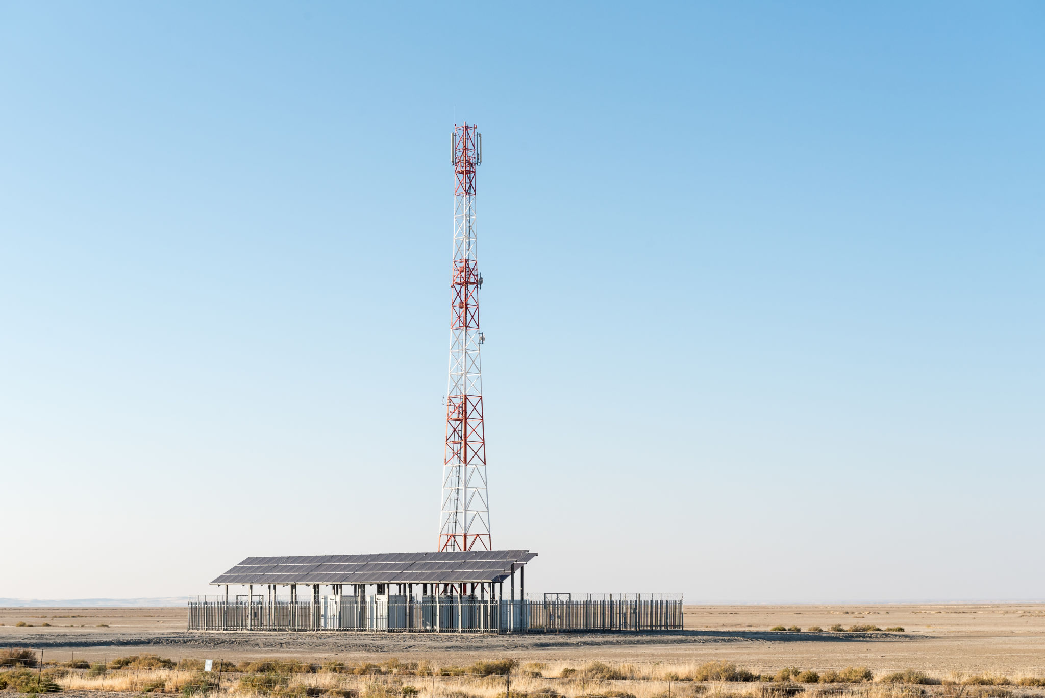 solar panels telecommunication
