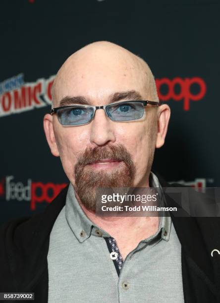 Jackie Earle Haley attends Amazon Prime Video's The Tick New York Comic Con 2017 - Press Room at The Jacob K. Javits Convention Center on October 7,...
