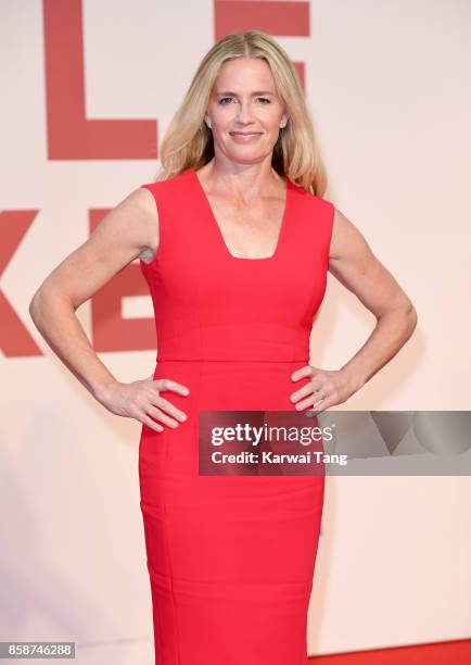 Elisabeth Shue attends the American Express Gala & European Premiere of "Battle of the Sexes" during the 61st BFI London Film Festival at the Odeon...