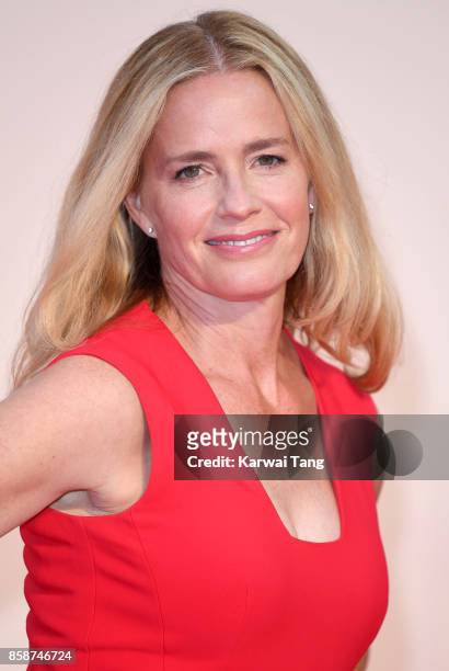 Elisabeth Shue attends the American Express Gala & European Premiere of "Battle of the Sexes" during the 61st BFI London Film Festival at the Odeon...