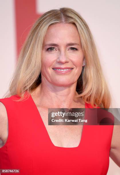 Elisabeth Shue attends the American Express Gala & European Premiere of "Battle of the Sexes" during the 61st BFI London Film Festival at the Odeon...