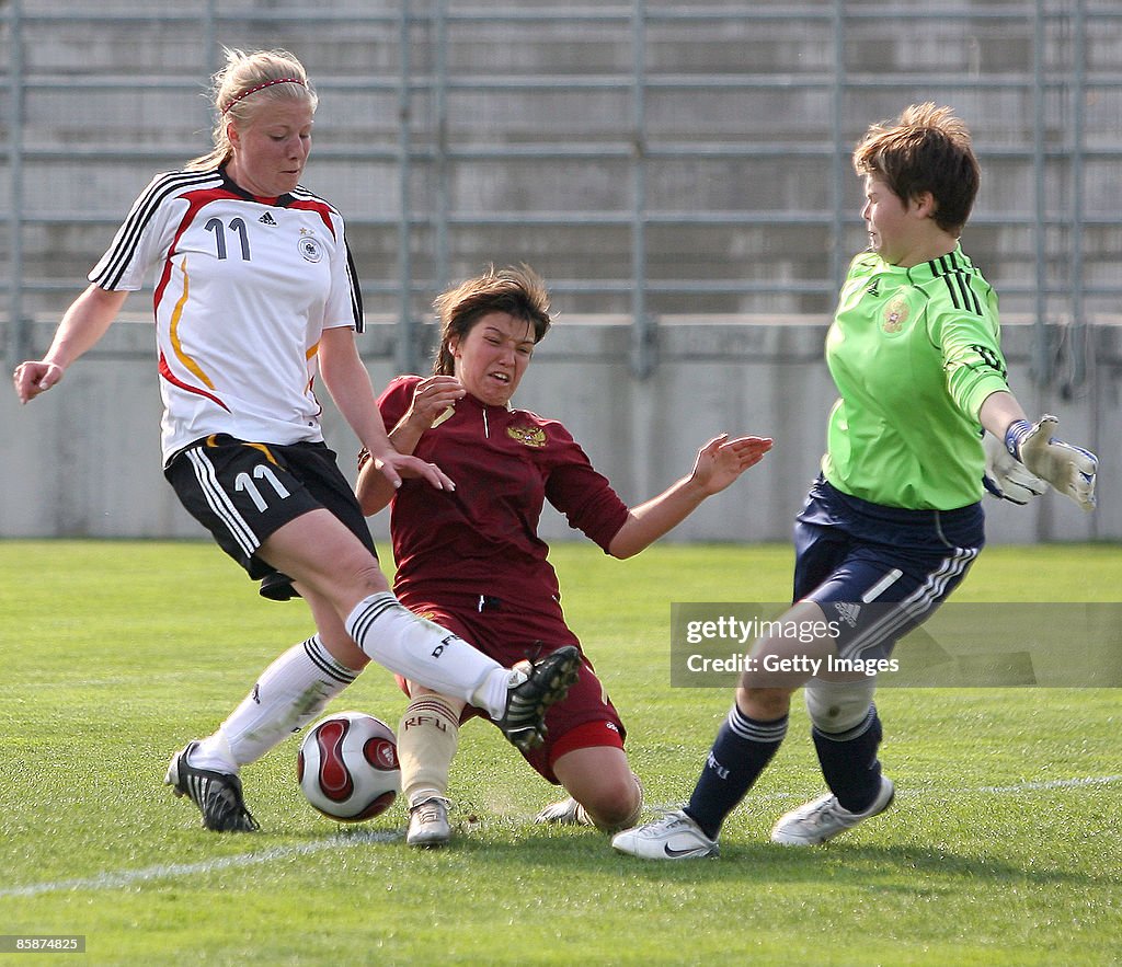 U17 Germany v U17 Russia - Women International Friendly