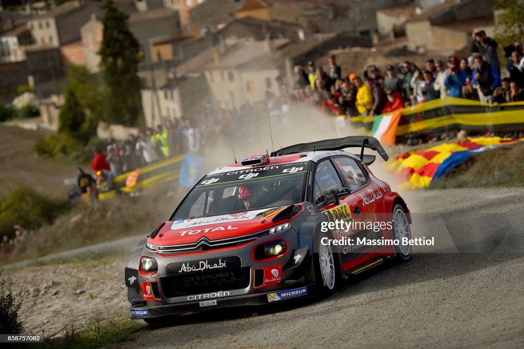 FIA World Rally Championship Spain-  Day Two