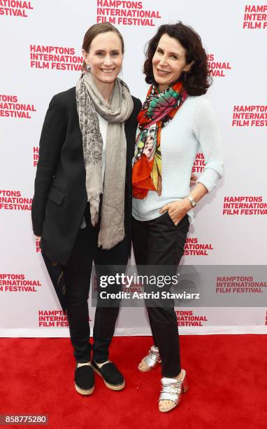 Theresa Ward and Katherine Oliver attend the photo call for the film "From the Ashes" during Hamptons International Film Festival 2017 - Day Three on...