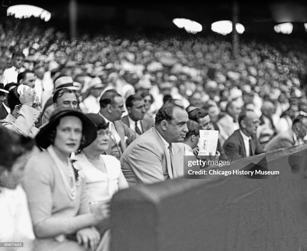 Al Capone At The Ballgame