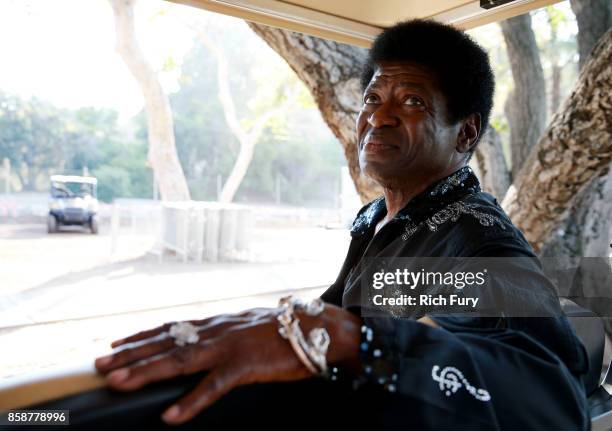 Musician Charles Bradley poses for a potrait at Arroyo Seco Weekend at the Brookside Golf Course at on June 24, 2017 in Pasadena, California.