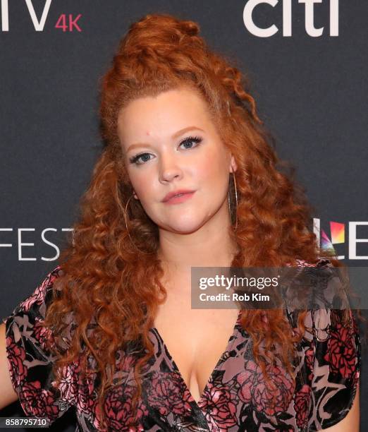 Mary Wiseman attends "Star Trek: Discovery" at The Paley Center for Media on October 7, 2017 in New York City.