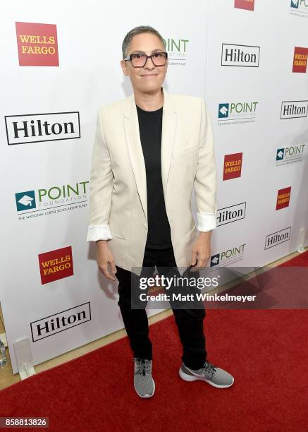 Honoree Jill Soloway at Point Honors Los Angeles 2017, benefiting Point Foundation, at The Beverly Hilton Hotel on October 7, 2017 in Beverly Hills,...