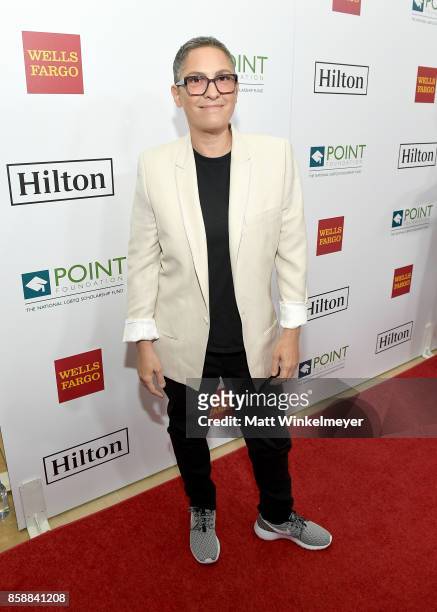 Honoree Jill Soloway at Point Honors Los Angeles 2017, benefiting Point Foundation, at The Beverly Hilton Hotel on October 7, 2017 in Beverly Hills,...
