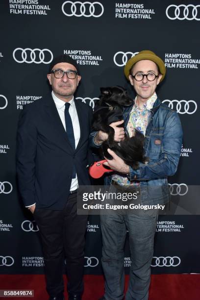 Director Vincent Gagliostro and actor Alan Cumming attend photo call for "After Louie" during Hamptons International Film Festival 2017 - Day Three...
