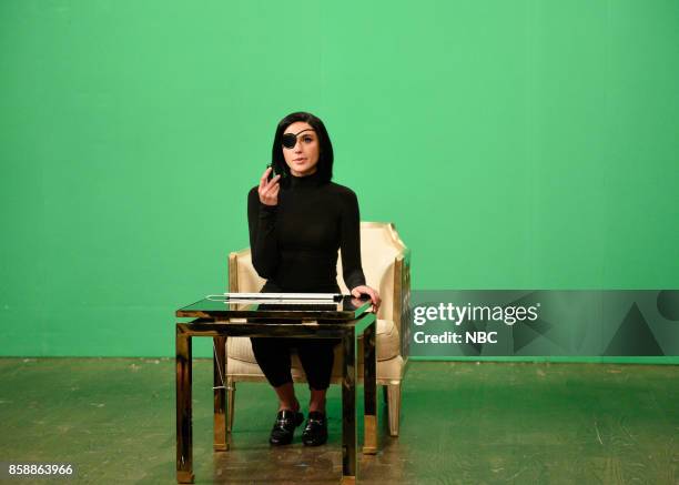 Gal Gadot" Episode 1727 -- Pictured: Gal Gadot during "Espionage" in Studio 8H on October 7, 2017 --