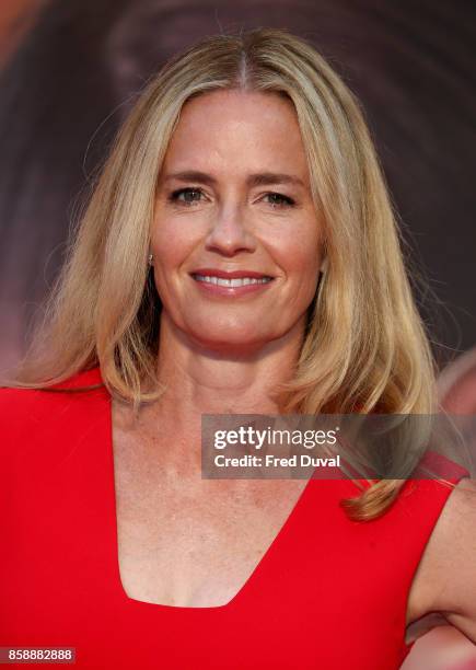 Elisabeth Shue attends the "Battle Of The Sexes" European Premiere during the 61st BFI London Film Festival at Odeon Leicester Square on October 7,...