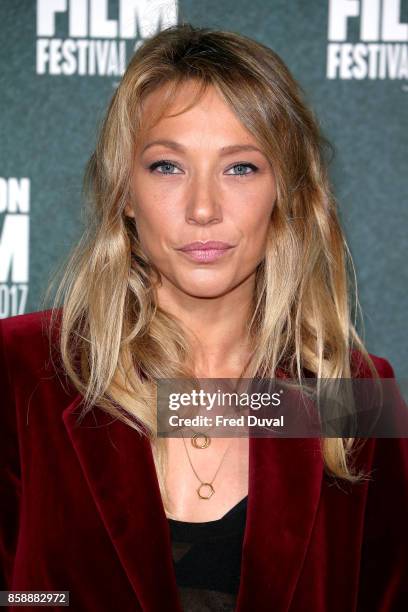 Laura Smet attends "The Guardians" UK Premiere during the 61st BFI London Film Festival at Embankment Gardens Cinema on October 7, 2017 in London,...