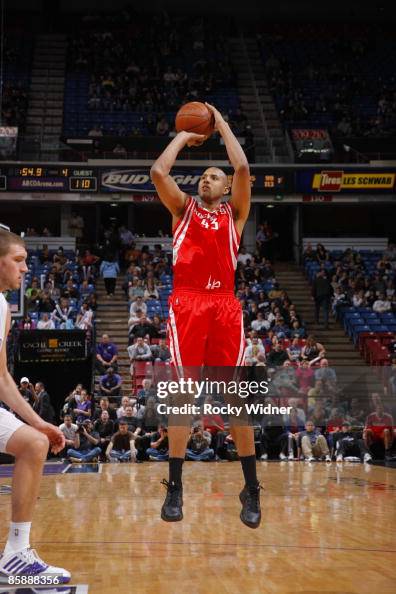 Brian Cook Rockets Brian Cook of the Houston Rockets shoots the ball against the... News ...