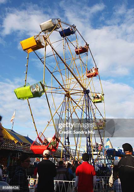 Amusement rides entertain the thousands that gathered at the Royal Easter Show at the ASB Showgrounds on April 10, 2009 in Auckland, New Zealand.