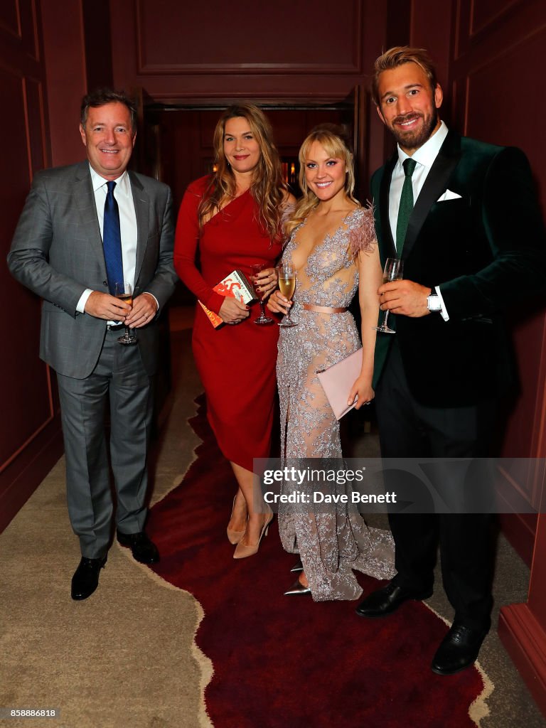 Piers Morgan Celia Walden Camilla Kerslake And Chris Robshaw Attend piers-morgan-celia-walden-camilla-kerslake-and-chris-robshaw-attend