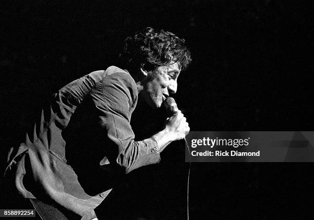 Atlanta Singer/Songwriter Bruce Springsteen of Bruce Springsteen & The E Street Band performs at The Fox Theater in Atlanta Georgia. November 01, 1978