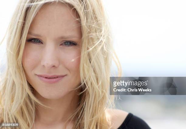 Actress Kristen Bell attends a luncheon for fashion designer Rachel Pally at the Chateau Marmont on April 9, 2009 in West Hollywood, California.